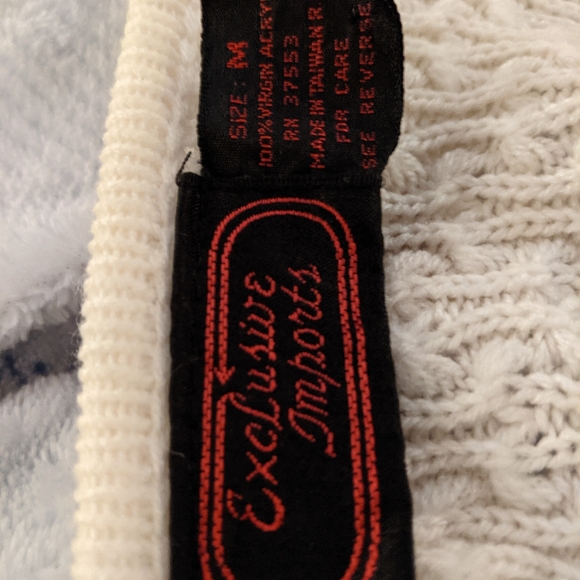 💯 Vintage 70's Exclusive Imports, cardigan. - Picture 6 of 6